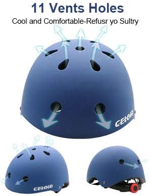 Kids Bike Helmet,Toddler Skateboard Helmets for Ages 2-3-5-8-14 Years Boys Girls,Adjustable Multi-Sport Bicycle Skateboarding Football Roller Skating Scooter Rollerblade Balance Bike Helmet