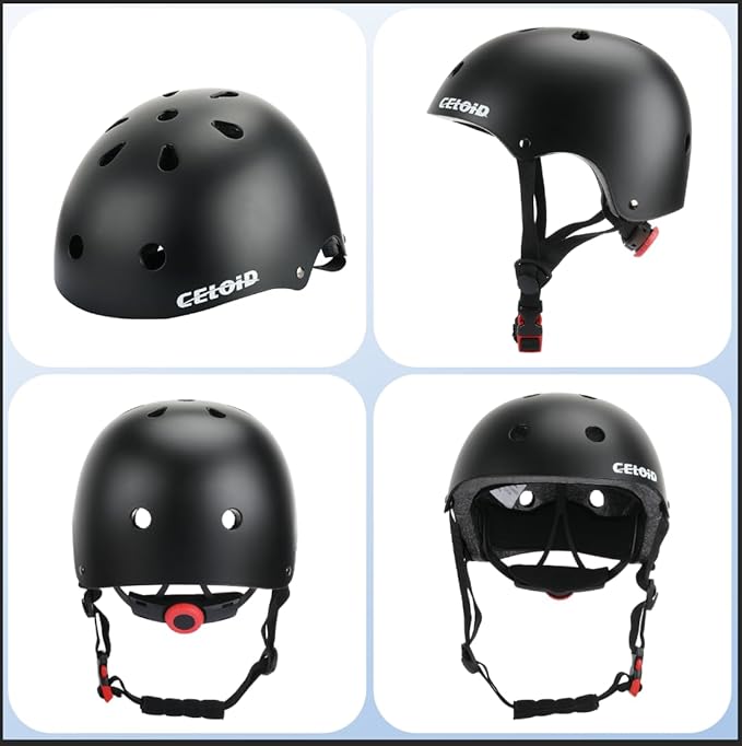Kids Bike Helmet,Toddler Skateboard Helmets for Ages 2-3-5-8-14 Years Boys Girls,Adjustable Multi-Sport Bicycle Skateboarding Football Roller Skating Scooter Rollerblade Balance Bike Helmet