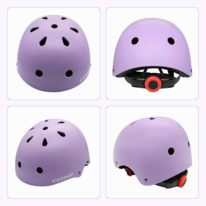 Kids Bike Helmet,Toddler Skateboard Helmets for Ages 2-3-5-8-14 Years Boys Girls,Adjustable Multi-Sport Bicycle Skateboarding Football Roller Skating Scooter Rollerblade Balance Bike Helmet