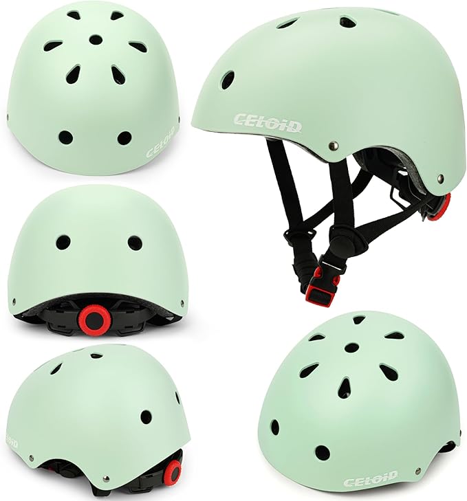 Kids Bike Helmet,Toddler Skateboard Helmets for Ages 2-3-5-8-14 Years Boys Girls,Adjustable Multi-Sport Bicycle Skateboarding Football Roller Skating Scooter Rollerblade Balance Bike Helmet