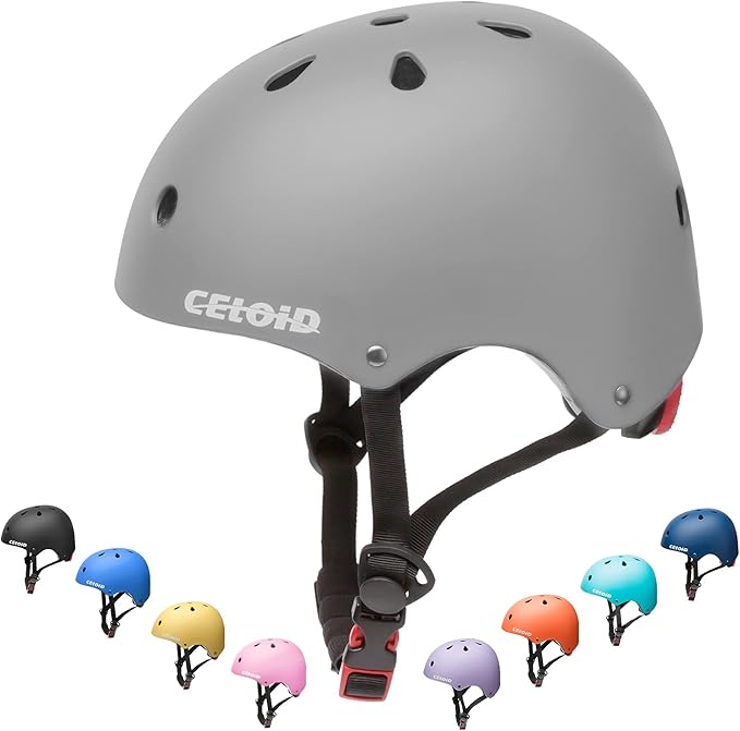 Kids Bike Helmet,Toddler Skateboard Helmets for Ages 2-3-5-8-14 Years Boys Girls,Adjustable Multi-Sport Bicycle Skateboarding Football Roller Skating Scooter Rollerblade Balance Bike Helmet