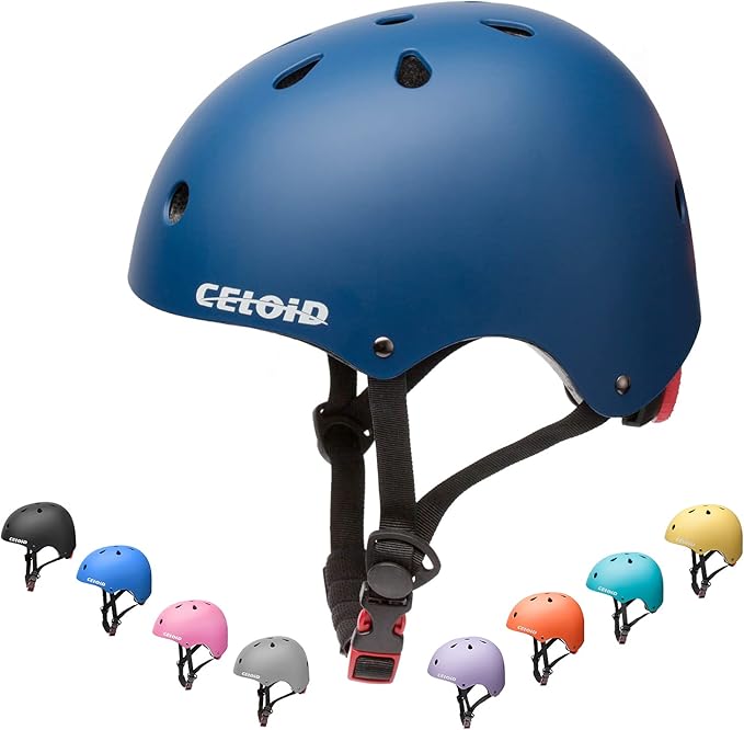 Kids Bike Helmet,Toddler Skateboard Helmets for Ages 2-3-5-8-14 Years Boys Girls,Adjustable Multi-Sport Bicycle Skateboarding Football Roller Skating Scooter Rollerblade Balance Bike Helmet