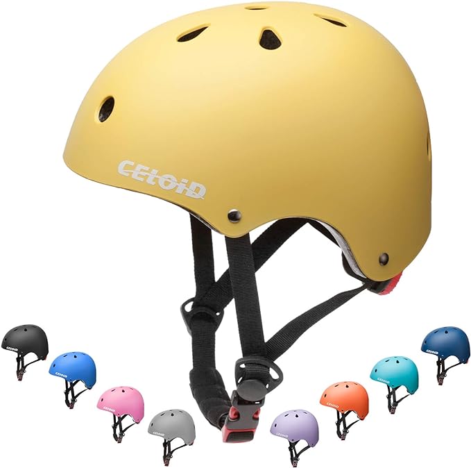Kids Bike Helmet,Toddler Skateboard Helmets for Ages 2-3-5-8-14 Years Boys Girls,Adjustable Multi-Sport Bicycle Skateboarding Football Roller Skating Scooter Rollerblade Balance Bike Helmet