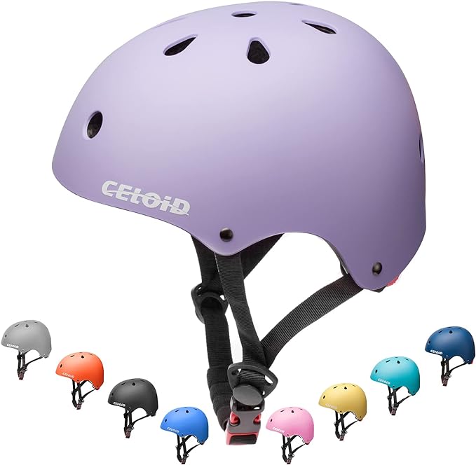 Kids Bike Helmet,Toddler Skateboard Helmets for Ages 2-3-5-8-14 Years Boys Girls,Adjustable Multi-Sport Bicycle Skateboarding Football Roller Skating Scooter Rollerblade Balance Bike Helmet