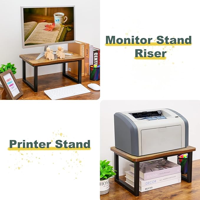 Wooden Step Stool,Stepping Stool for Adult & Kids,Wood One Step for Kitchen, Bedroom, Living Room, Bathroom Hold up to 500lbs