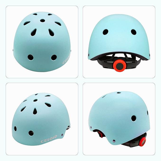Kids Bike Helmet,Toddler Skateboard Helmets for Ages 2-3-5-8-14 Years Boys Girls,Adjustable Multi-Sport Bicycle Skateboarding Football Roller Skating Scooter Rollerblade Balance Bike Helmet