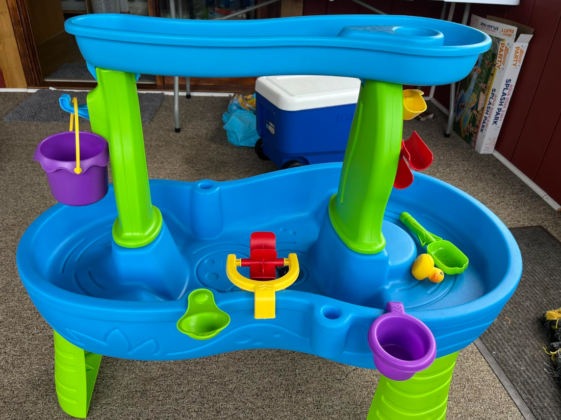Toddler Activity Table: Encourage Creativity, Learning, and Fun Every Day! 🎨🧩✨