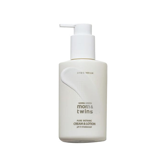 CREAM & LOTION – Organic Newborn-Safe Korean Baby & Adult 2‑in‑1 Face & Body Lotion, Moisturizer with Vitamin C for Soothing Hydration, Gentle & Effective (7.41 fl oz / 210 g)