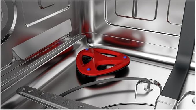 SHARP SDW6767HS Smart Dishwasher Works with Alexa. Includes LED Interior lights, Stainless Steel interior, Heated Dry with Fan Assist, Wash Zone cleans half load on either rack, Adjustable Third Rack