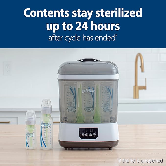 Dr. Brown's All-in-One Sterilizer and Dryer for Baby Bottles, Parts & Other Newborn Essentials