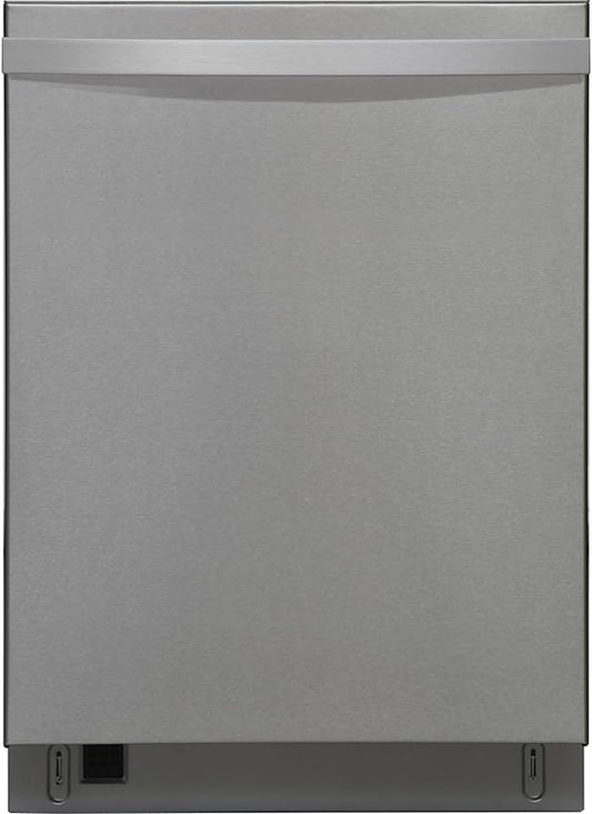 Kenmore Elite 24" Built-In Dishwasher - UltraWash Plus, TurboDry, QuietWash, SmartWash, TurboFlex Third Rack & Reach-Thru Handle - 15 Place Settings - 42 DBA - ENERGY STAR Certified - Stainless Steel