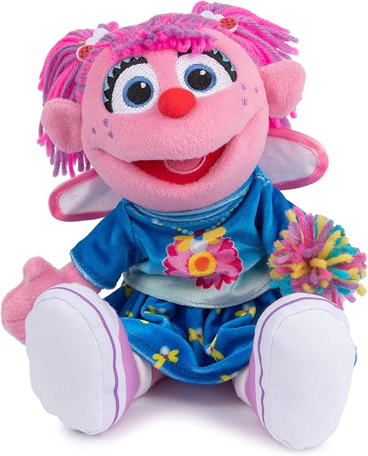 GUND Sesame Street Official Abby Cadabby Muppet Plush, Premium Plush Toy for Ages 1 & Up, Pink/Blue, 11”