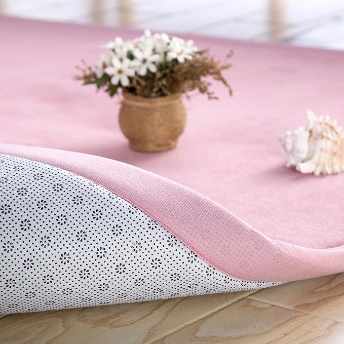 V-mix Children Play Mat, Handmade Weaving Plush Foam Play Crawling Rugs for Baby, Toddler, and Children Play Blanket, Yoga Mat, Exercise Mat-Cushy- Soft & Thick Hypoallergenic, Non-Toxic, Reversible